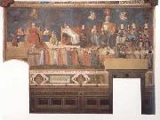 Ambrogio Lorenzetti Allegory of Good Governmert (mk08) oil